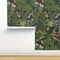 Woodland Fairy Forest Extra Large Pink Nature Children Whimsical Custom Pre-pasted Wallpaper by Spoonflower Pre-Pasted Wallpaper 2FT Wide